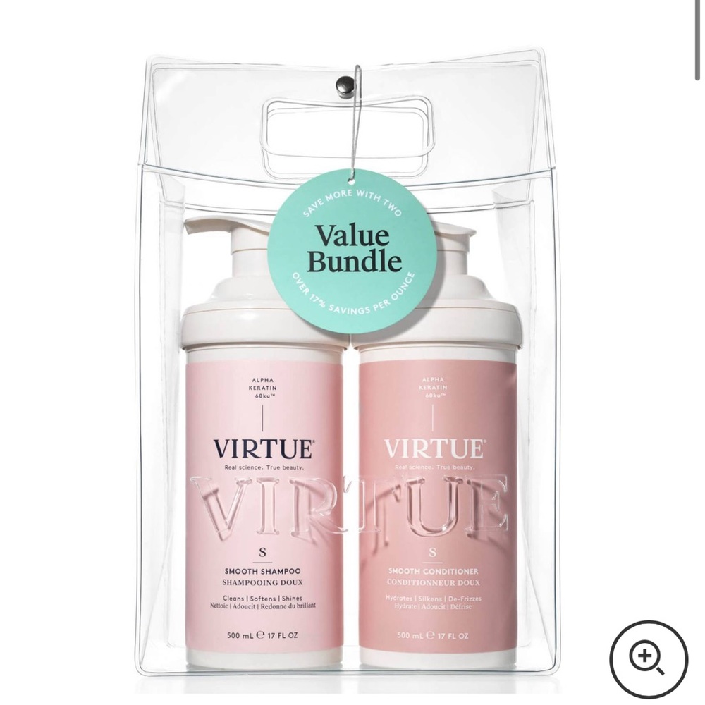 Virtue super size for shampoo and conditioner set